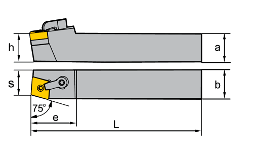 Резец токарный MCBNR/L Резец токарный MCBNR/L