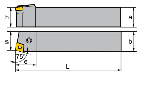 Резец токарный PCBNR/L Резец токарный PCBNR/L