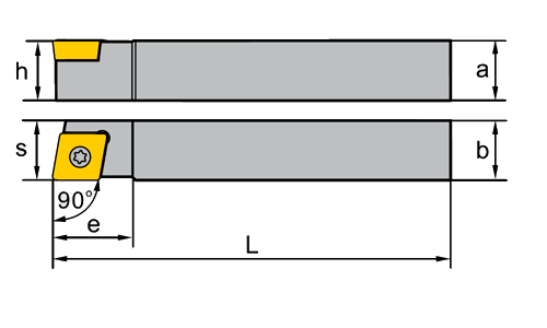 Резец токарный SCACR/L Резец токарный SCACR/L