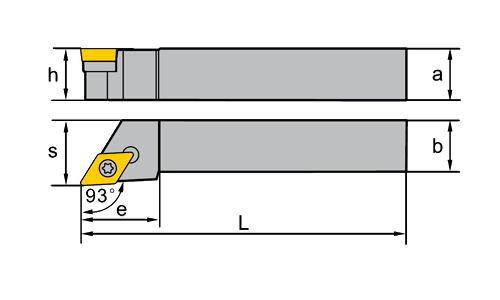 Резец токарный SDJCR/L Резец токарный SDJCR/L